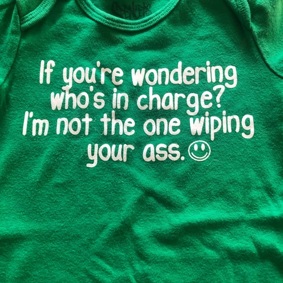 Spenser’s Onsie fits up to 12mo. St Paddy’s? ;) - Picture 1 of 2